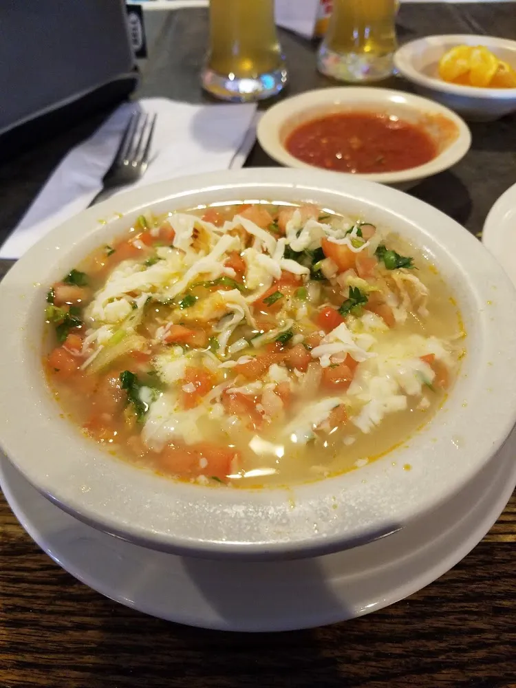 Sopa de Pollo Con Tortilla Chicken Tortilla Soup
